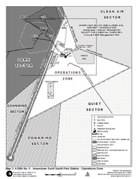 Station zones and sectors map